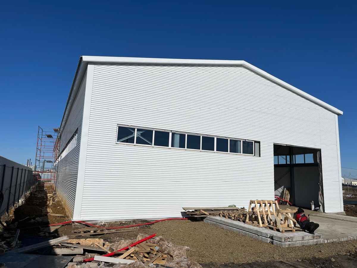 Монтаж  металлоконструкций.