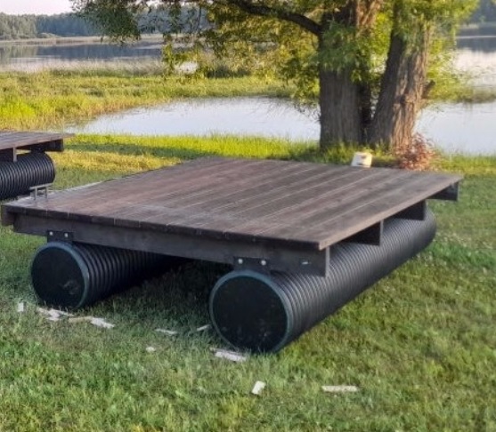 Поплавки для плота