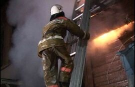 Вчера вечером на ул. Березовая горела частная баня