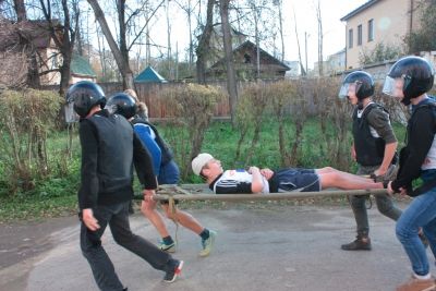 В Невьянске прошла военно-спортивная игра «Полоса воина»