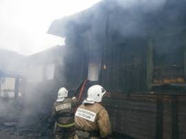 Пожар в Невьянском городском округе