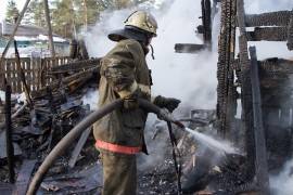 Пожар в Невьянском городском округе