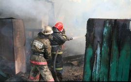 Пожар в Ребристом