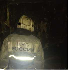 Сегодня ночью в Невьянске сгорел жилой дом