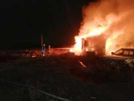 Пожар в Невьянском городском округе