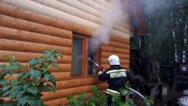 Вчера в Невьянском районе произошло 2 пожара в коллективных садах