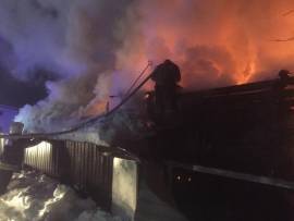 Пожар в Невьянском городском округе
