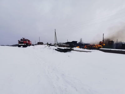 Пожар в Невьянском городском округе