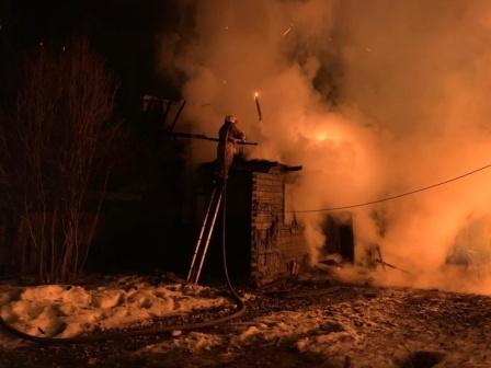 Пожар в Невьянском городском округе