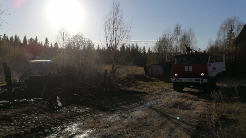 Пожар в Невьянском городском округе